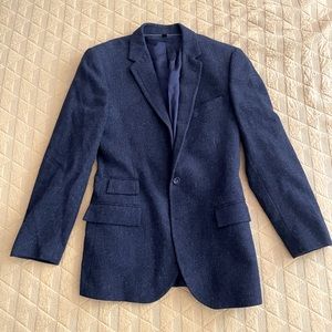 J Crew Ludlow Wool Charcoal Blazer